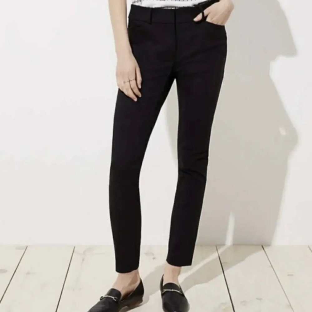 Loft Marisa Ankle Zip Pant